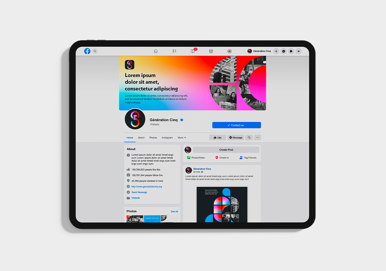 Generation Cinq, Bauhaus, web design, graphic design, user experience, responsive design, UI/UX, portfolio, HTML, CSS, JavaScript, branding, illustration, typography, layout, visual design, logo design, branding, wireframe, mockup, Adobe Creative Suite